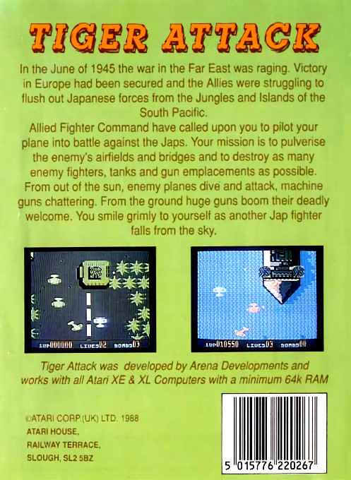 Tiger Attack — box-2D-back (UK)