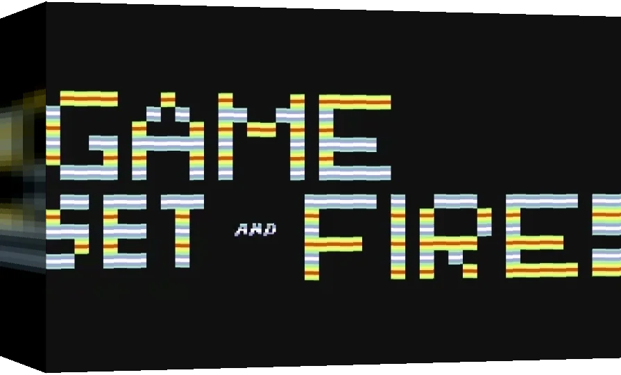 Game Set and Fire! — box-3D (WOR)
