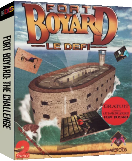 Fort Boyard - The Challenge — box-3D (FR)