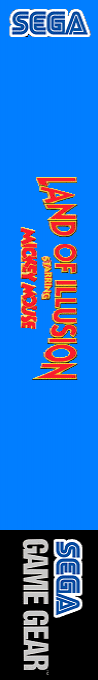 Land Of Illusion Starring Mickey Mouse — box-2D-side (US)