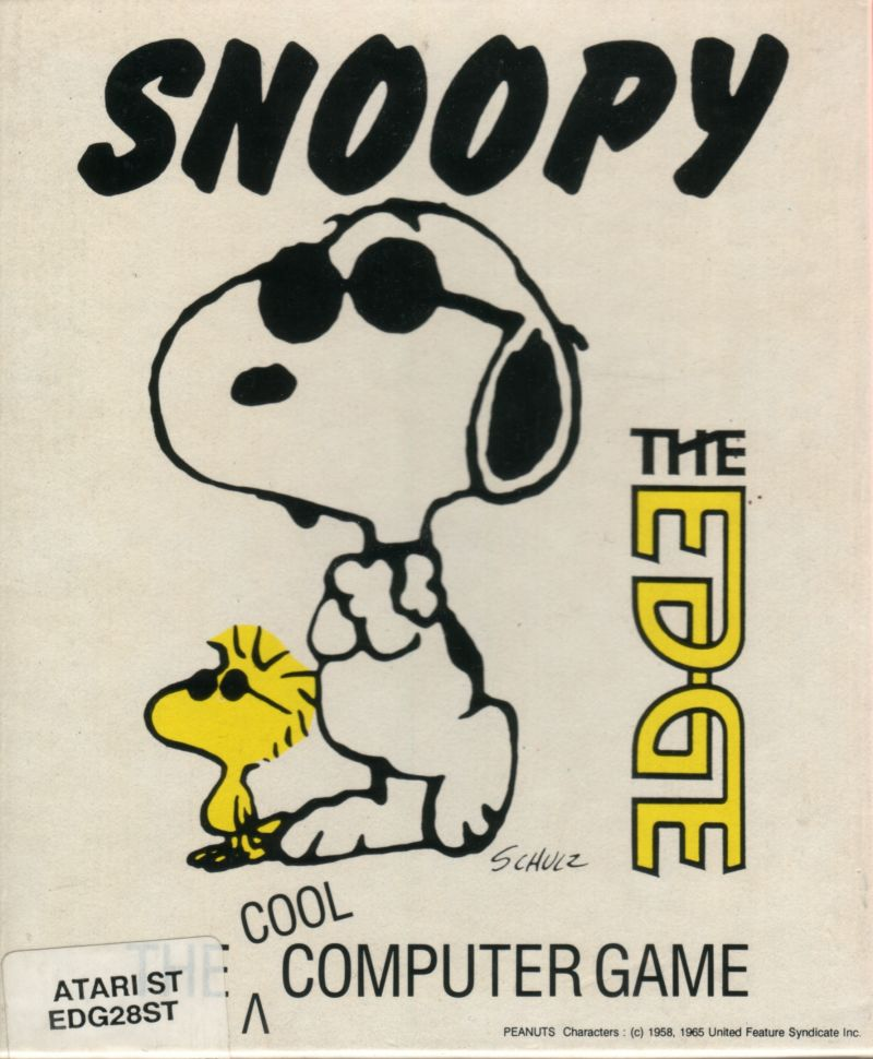Snoopy - The Cool Computer Game box art