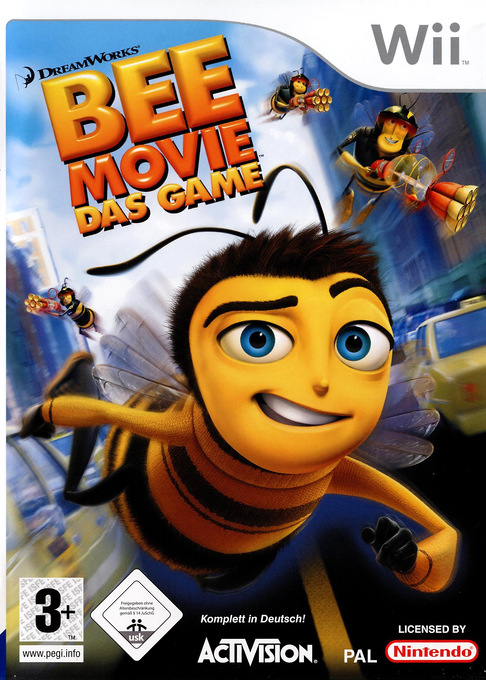 DreamWorks Bee Movie Game — box-2D (DE)