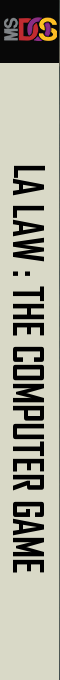 Law - The Computer Game, La — box-2D-side (US)