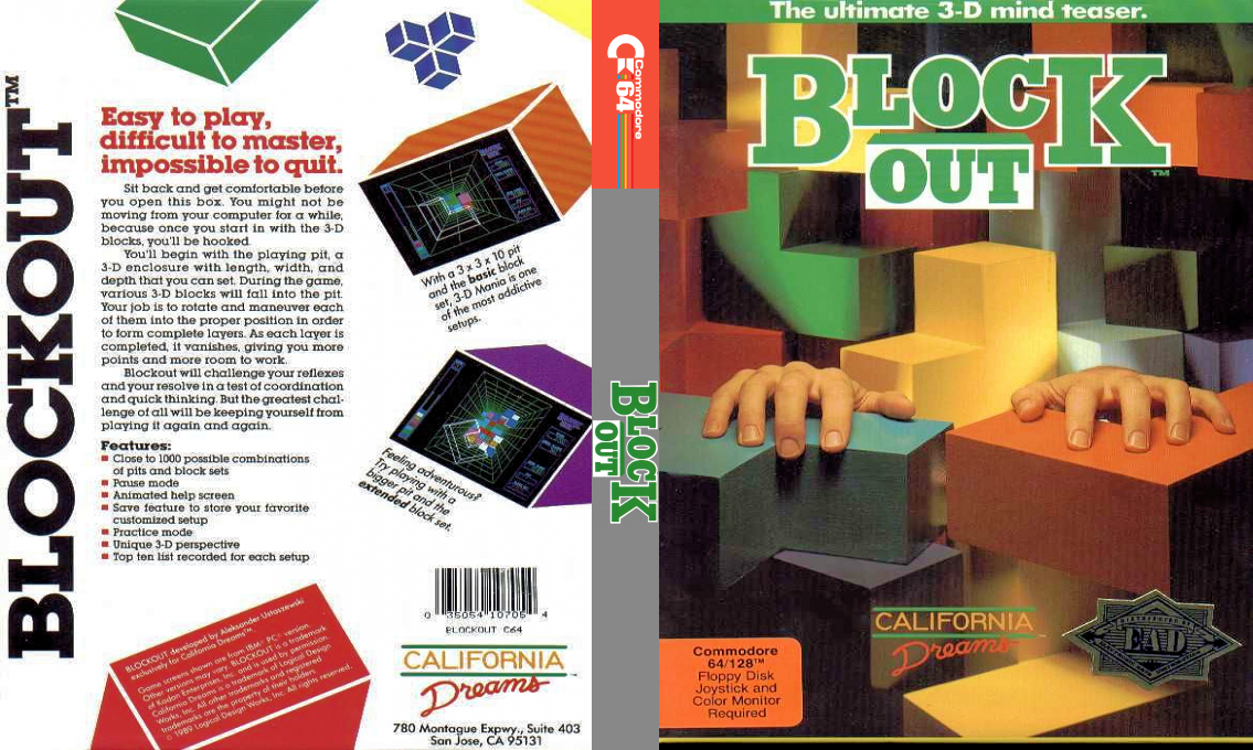 Block Out — box-texture (US)