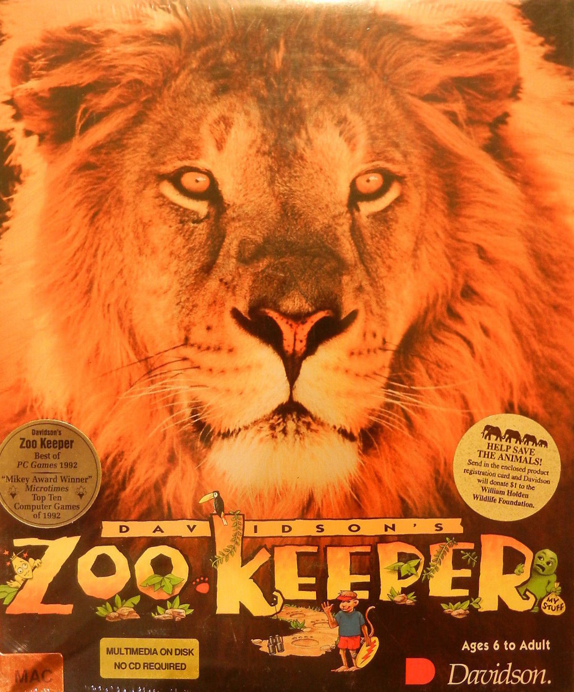 Zoo Keeper box art