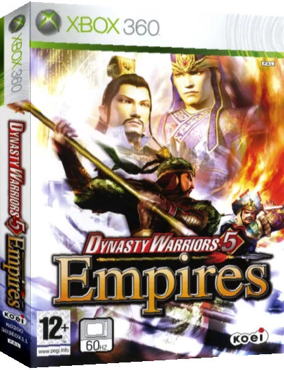 Shin Sangoku Musou 5 — box-3D (UK)