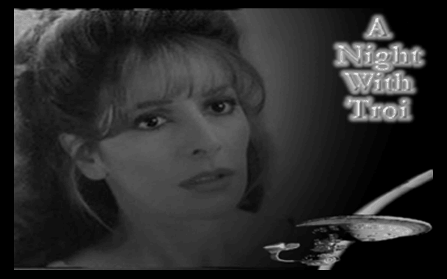 Night With Troi, A box art