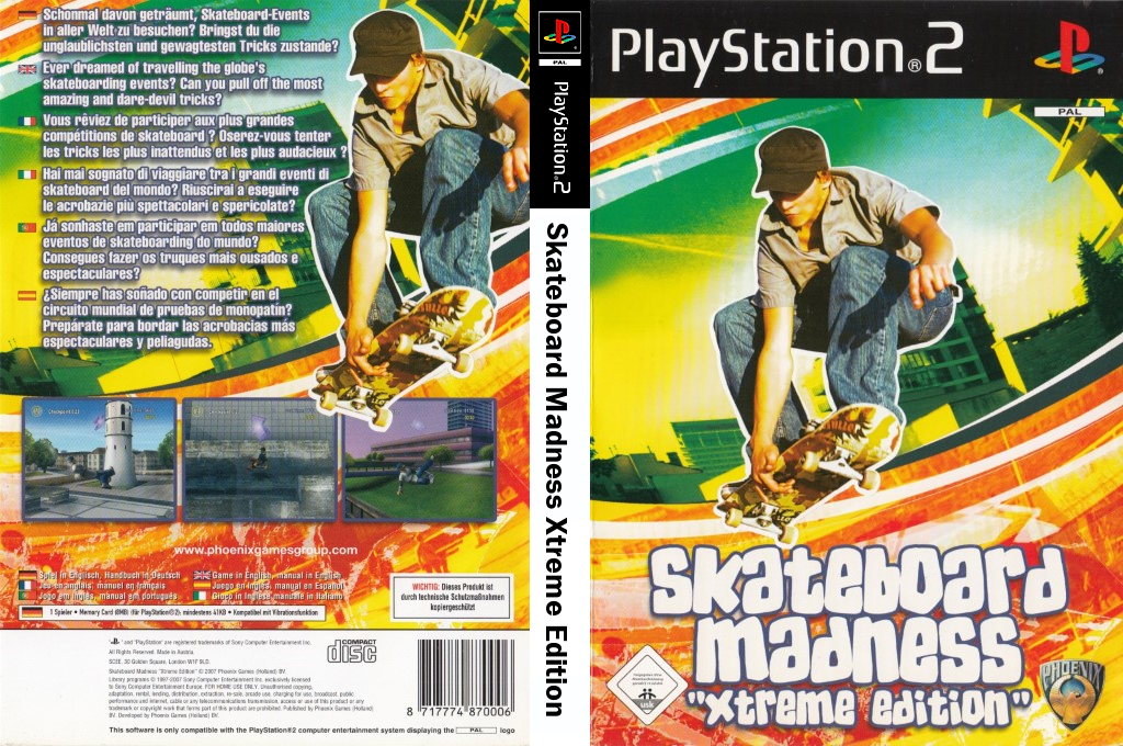 Skateboard Madness - Xtreme Edition — box-texture (DE)