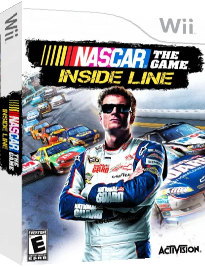 NASCAR the Game - Inside Line — box-3D (US)