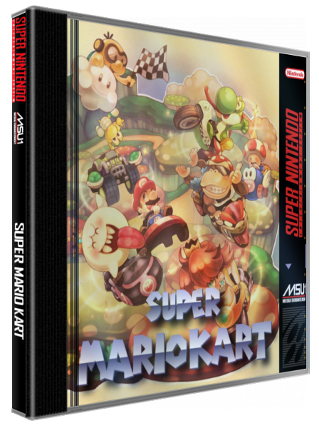 Super Mario Kart — box-3D (US)
