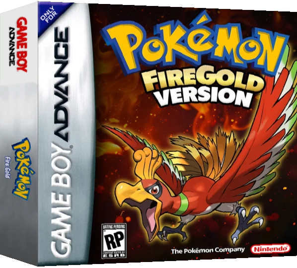Pokemon - Fire Gold — box-3D (US)