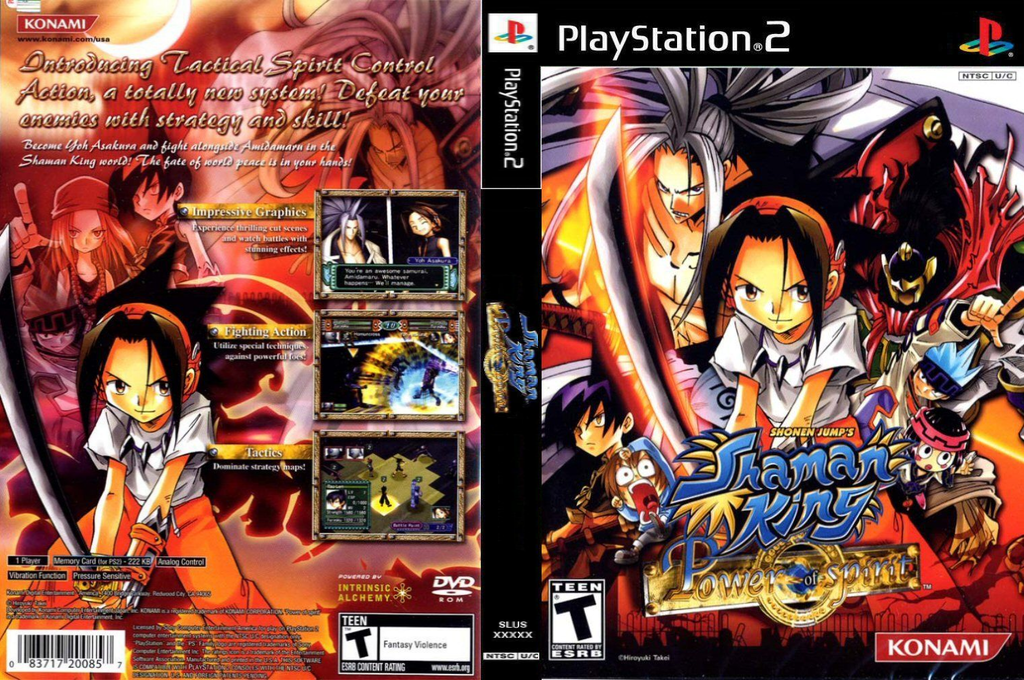 Shaman King - Power Of Spirit — box-texture (WOR)