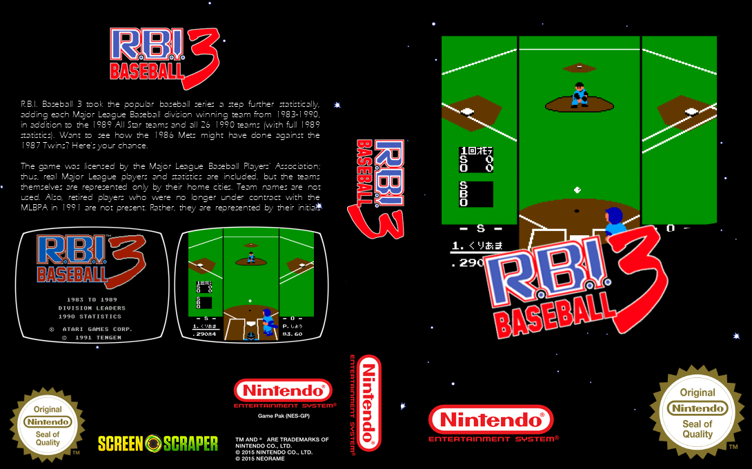 R.b.i. Baseball 3 — box-texture (SS)