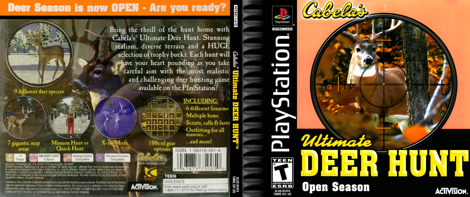 Cabela's Ultimate Deer Hunt — box-texture (US)