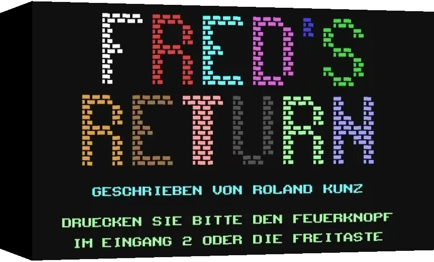 Fred's Return — box-3D (WOR)