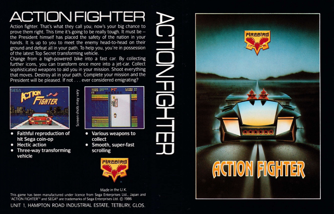 Action Fighter — box-texture (EU)