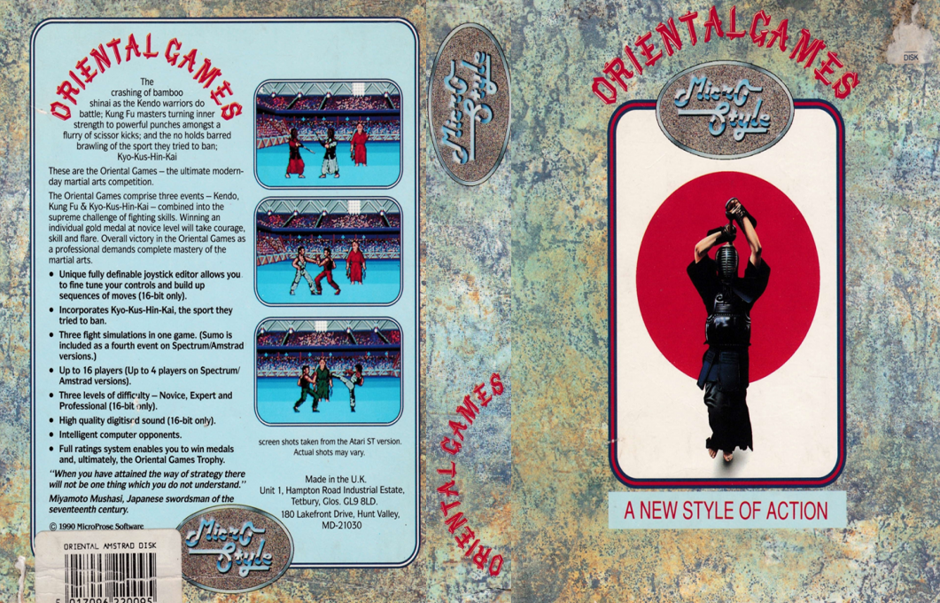Oriental Games — box-texture (EU)