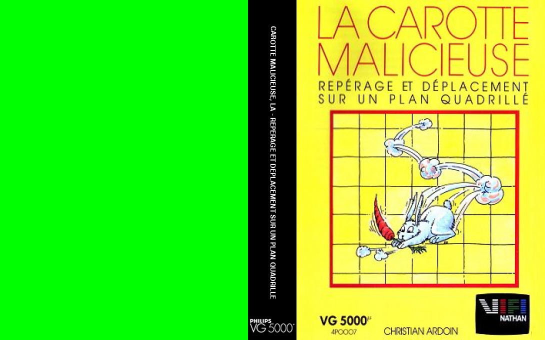 Carotte Malicieuse, La - Reperage et Deplacement Sur un Plan Quadrille — box-texture (FR)
