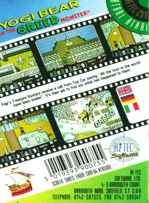 Yogi Bear And Friends In The Greed Monster — box-2D-back (EU)