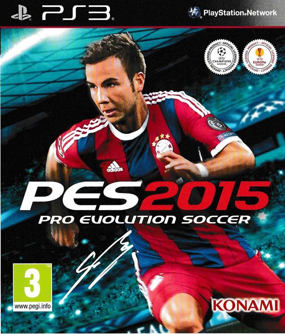 PES 2015 - Pro Evolution Soccer box art