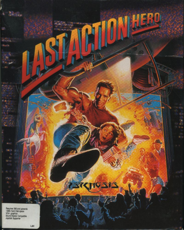 Last Action Hero box art