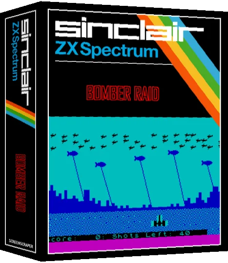Bomber Raid — box-3D (SS)