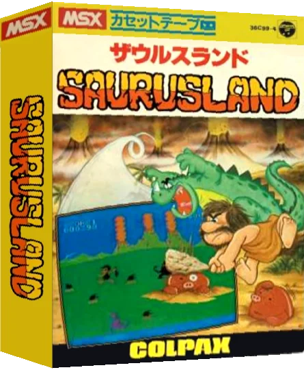 Saurus Land — box-3D (JP)