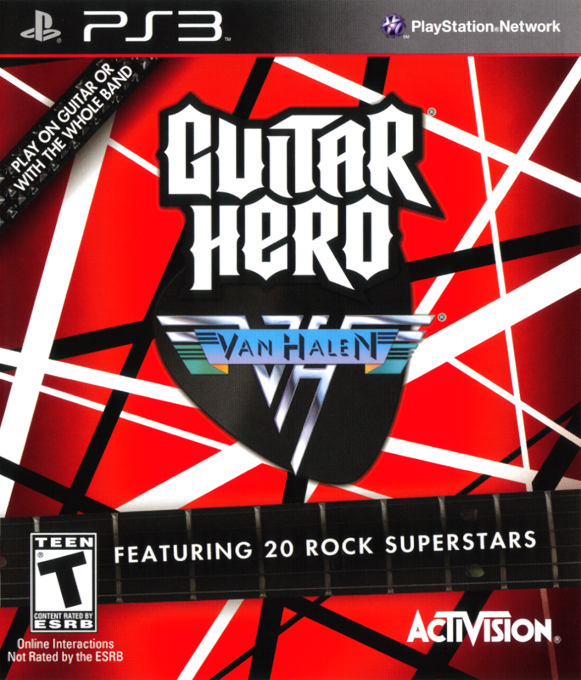 Guitar Hero - Van Halen box art