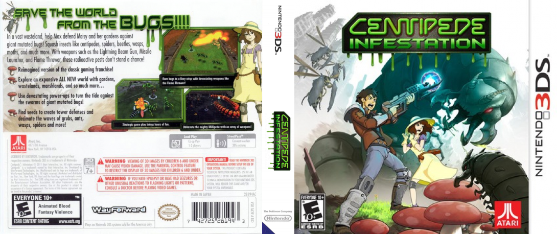 Centipede - Infestation — box-texture (US)