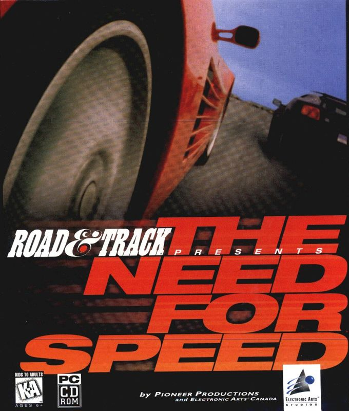 Road and Track Presents - The Need for Speed box art