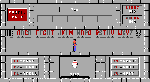 Muscle Pete's Spell Off — ss (US)