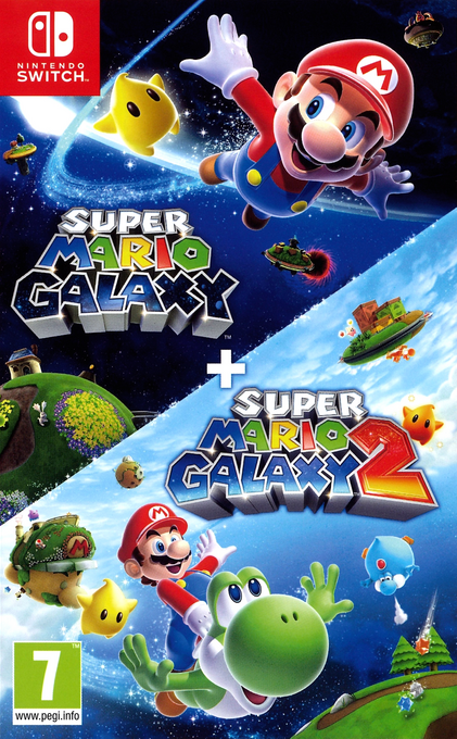 Super Mario Galaxy 2 box art