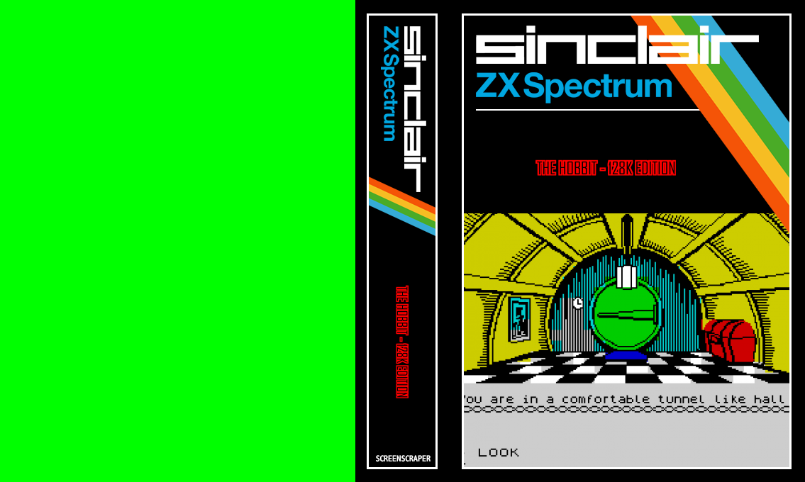 The Hobbit - 128K Edition — box-texture (SS)