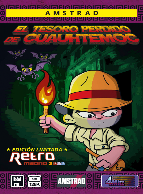 Tesoro Perdido de Cuauhtemoc, El box art