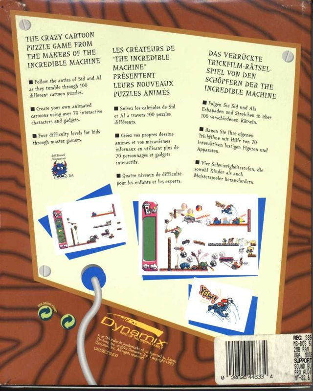 Sid And Al's Incredible Toons — box-2D-back (EU)