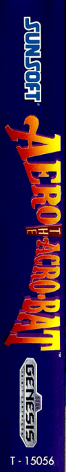 Aero The Acro-bat — box-2D-side (US)