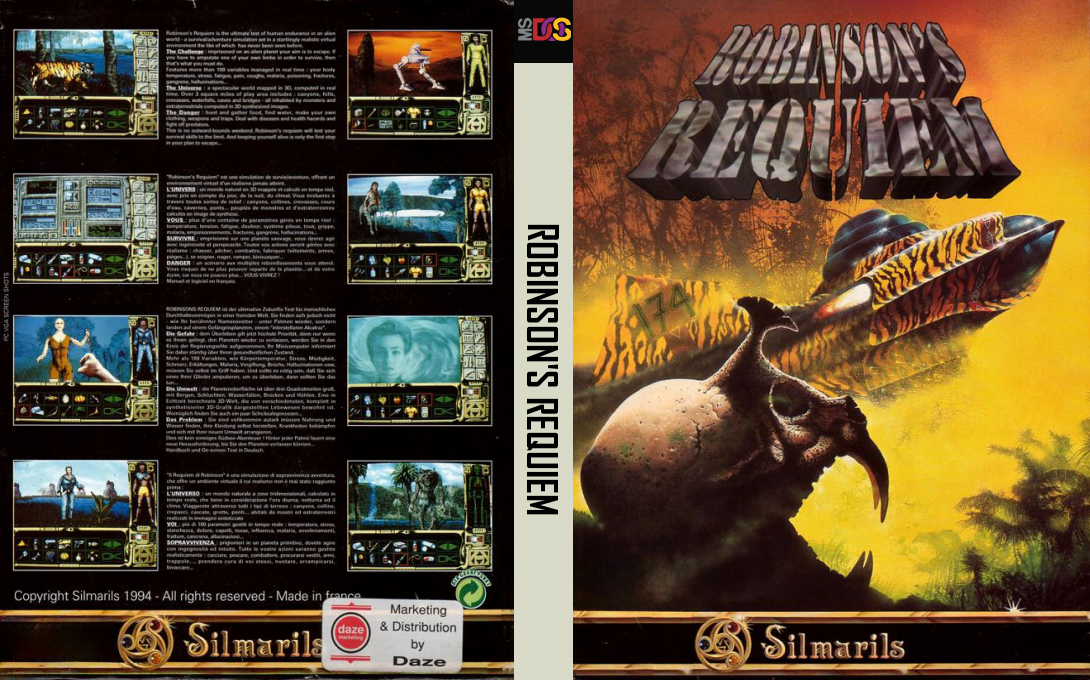 Robinson's Requiem — box-texture (EU)