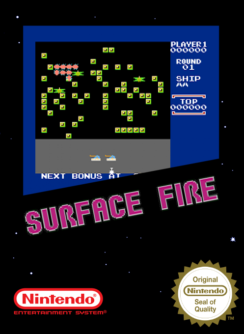 Surface Fire box art