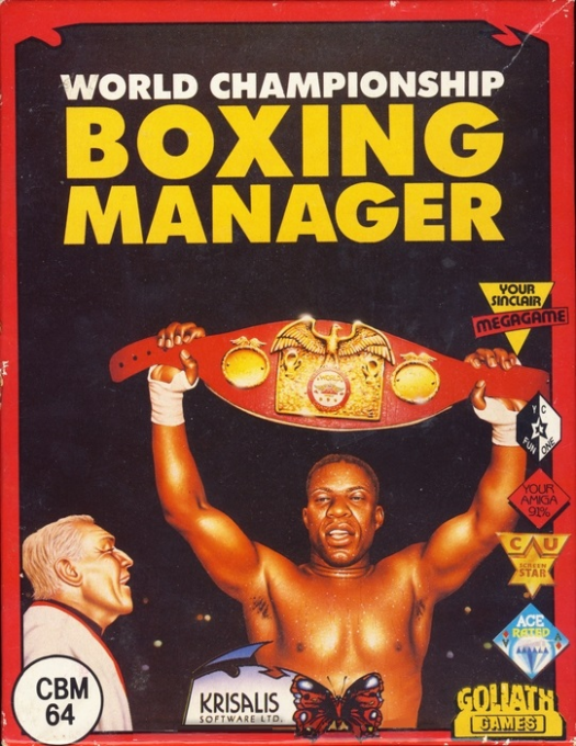World Championship Boxing Manager box art