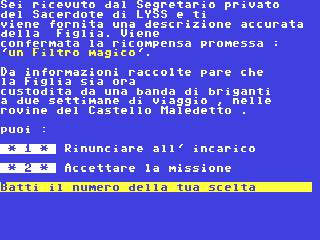 Avventura I : La Taverna delle Avventure — ss (IT)