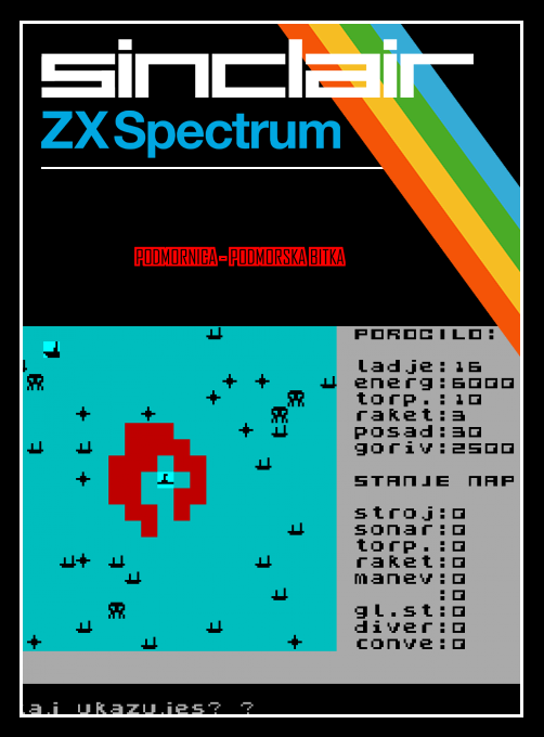 Podmornica - Podmorska Bitka box art