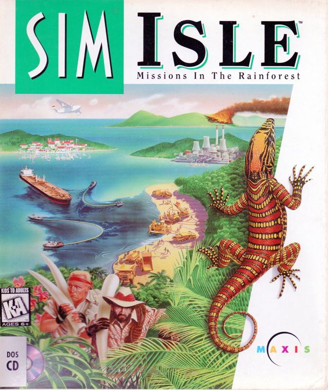 SimIsle - Missions in the Rainforest box art