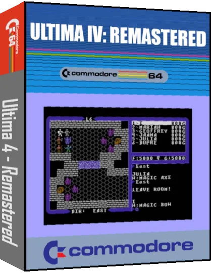 Ultima 4 - Remastered — box-3D (CUS)