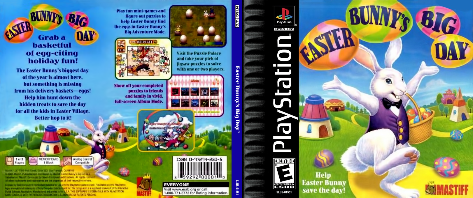 Easter Bunny's Big Day — box-texture (US)