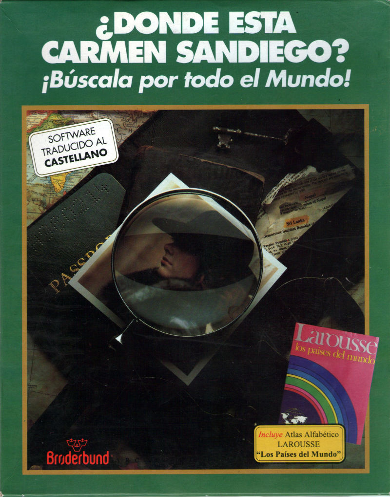 Where in the World is Carmen Sandiego? — box-2D (SP)