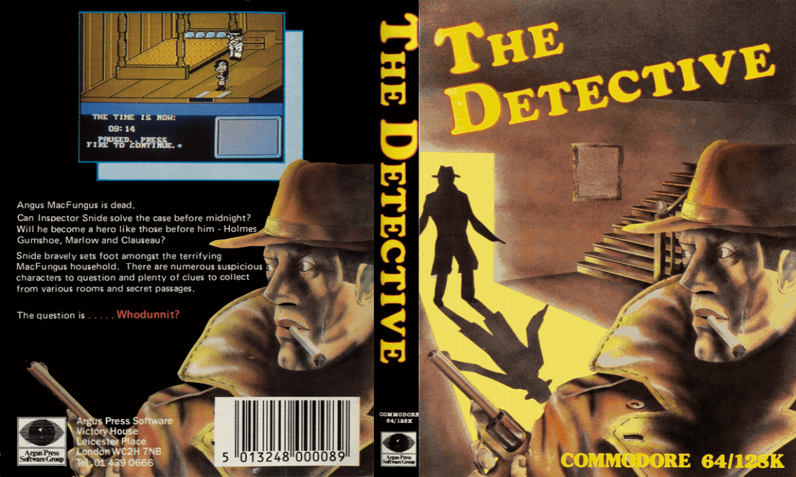 The Detective Game — box-texture (EU)