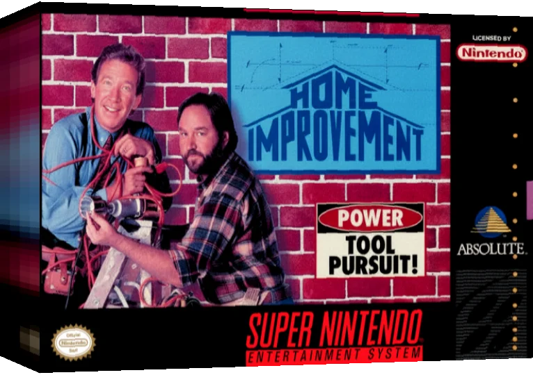 Home Improvement - Power Tool Pursuit! — box-3D (US)