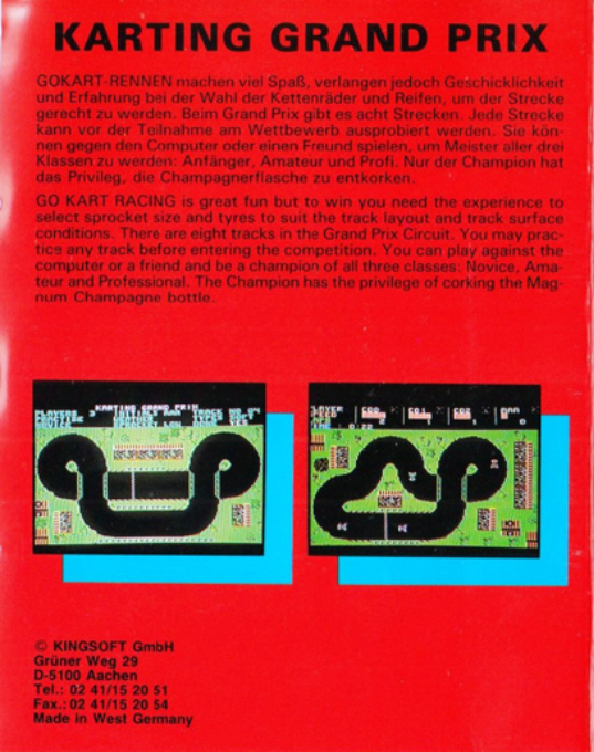 Karting Grand Prix — box-2D-back (EU)