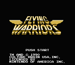 Flying Warriors — sstitle (WOR)