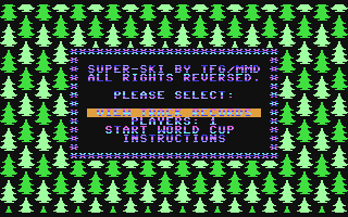 Super-Ski : The Downhill Simulator — sstitle (WOR)